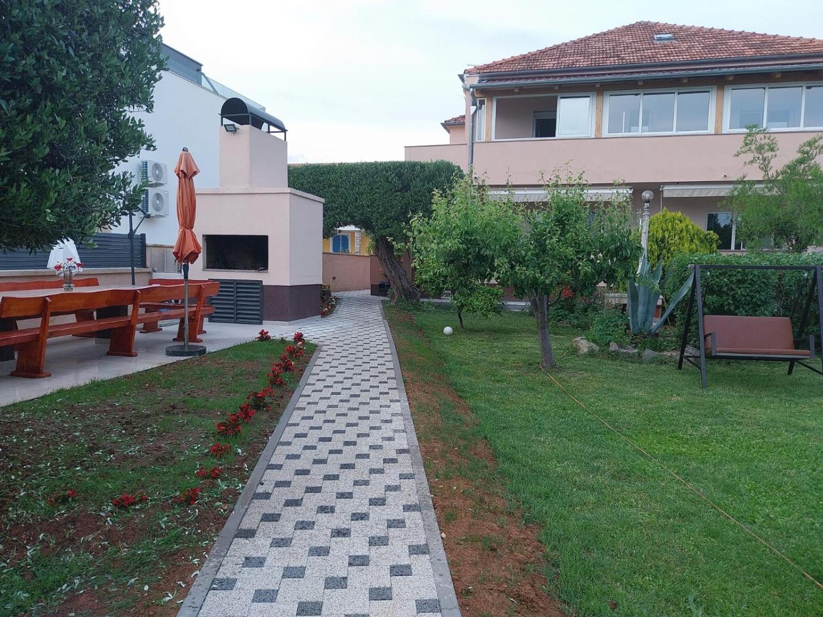 Apartments Becky On A Sandy Beach Without Crowd Sukošan Kültér fotó