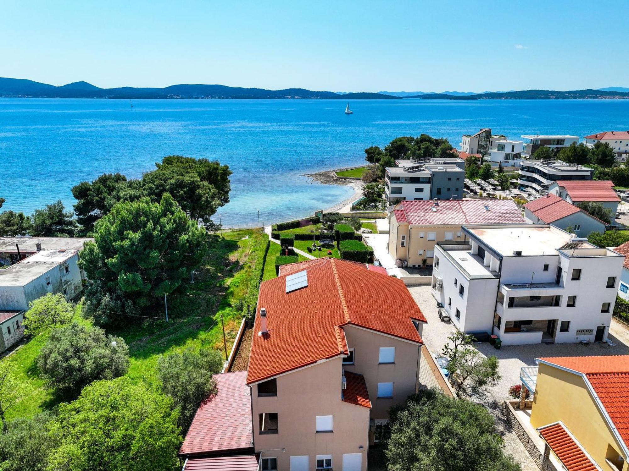 Apartments Becky On A Sandy Beach Without Crowd Sukošan Kültér fotó