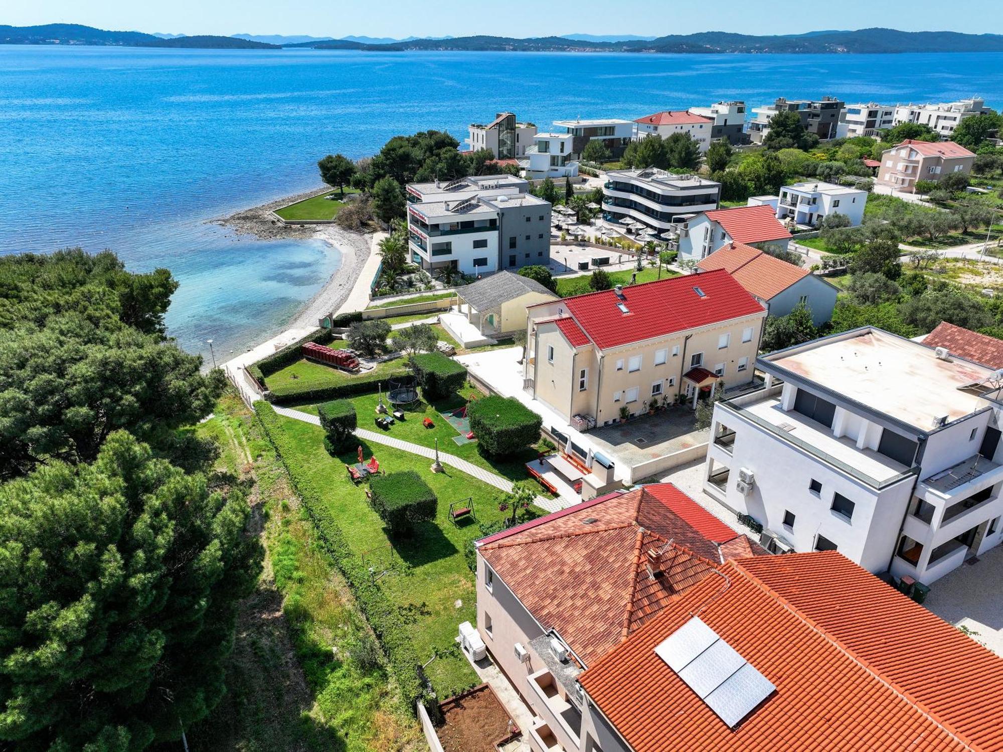 Apartments Becky On A Sandy Beach Without Crowd Sukošan Kültér fotó